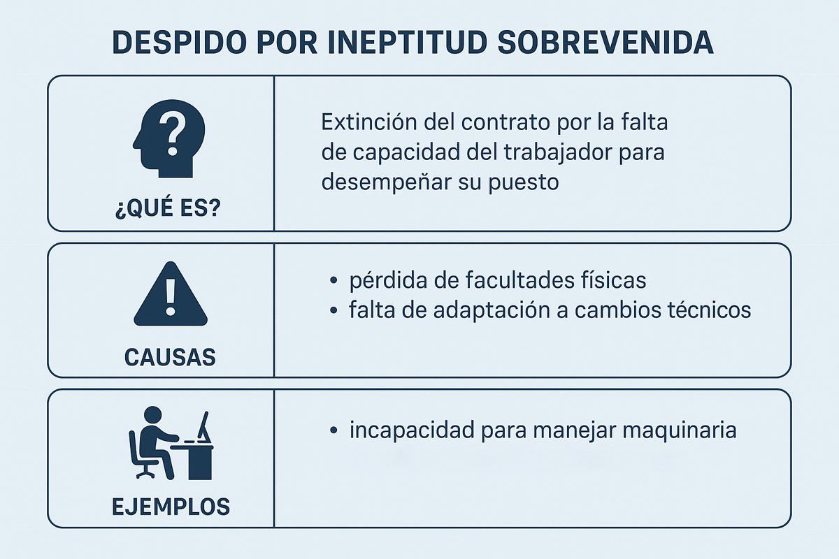 Despido por ineptitud sobrevenida